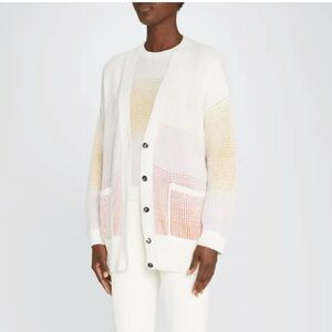 Missoni Women's Ombre Rib-Knit Oversized Cardigan Sweater